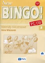 Okładka książki New Bingo!2 Plus2 Materiały ćwiczeniowe z płytą CD