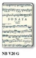 Opakowanie Notatnik ozdobny A6 NB V20 G ROSSI