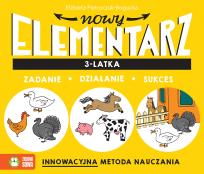 Okładka książki Nowy elementarz 3-latka