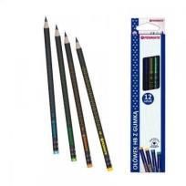 Opakowanie Ołówek trójkątny z gumką Gwiazdki 12 sztuk PENMATE