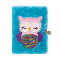 Opakowanie Pamiętnik pluszowy sowa