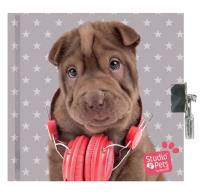 Opakowanie Pamiętnik z kłódką Studio Pets PEJ-3640