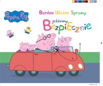Okładka książki Peppa Pig. Bardzo ważne sprawy tom 7. Jeździmy bezpiecznie