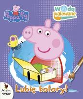 Okładka książki Peppa Pig.Lubię kolory - Wodą Malowane