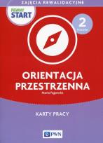 Okładka książki Pewny start Zajęcia rewalidacyjne Poziom 2 Orientacja przestrzenna Karty pracy