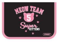 Okładka książki Piórnik 2-klapkowy z wyposażeniem Meow STREET