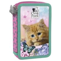 Opakowanie Piórnik dwukomorowy bez wyposażenia Cleo i Frank 18