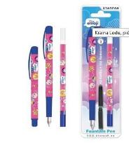Opakowanie Pióro wieczne z wymazywaczem Emoji Frozen