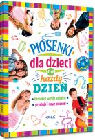 Okładka książki Piosenki dla dzieci na każdy dzień + 2 CD GREG