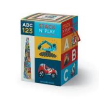 Opakowanie Piramida z klocków - pojazdy