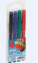Opakowanie Pisaki 4 kolory