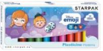 Opakowanie Plastelina 12 kolorów Emoji Frozen