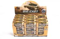 Opakowanie Pojazdy wojskowe 1:64 metalowe, różne rodzaje