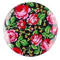 Opakowanie Przypinka duża - góralska czarna 58 mm FOLKSTAR