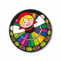 Opakowanie Przypinka mała - łowiczanka 37 mm FOLKSTAR