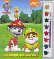 Okładka książki Psi Patrol. Malowany świat. Najlepsi przyjaciele
