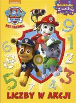 Okładka książki Psi Patrol. Nauka dla Zucha . Liczby w akcji od 18m.