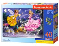 Opakowanie Puzzle 40 Maxi Cinderella