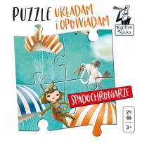 Okładka książki Puzzle Układam i opowiadam Spadochroniarze
