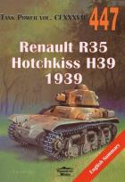Okładka książki Renault R35 Hotchkiss H39 1939 CLXXXVII 447
