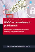 Okładka książki RODO w zamówieniach publicznych