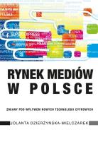 Okładka książki Rynek mediów w Polsce