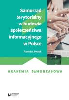 Okładka książki Samorząd terytorialny w budowie społeczeństwa informacyjnego w Polsce