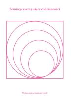 Opakowanie Semiotyczne wymiary codzienności