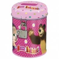 Opakowanie Skarbonka z kółdką Masza i niedźwiedź 12