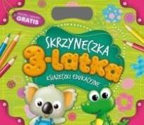 Okładka książki Skrzyneczka 3-Latka. Książeczki Edukacyjne