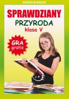 Okładka książki Sprawdziany Przyroda Klasa 5