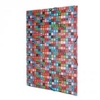 Opakowanie Teczka A4 cienka z gumką Super Heroes LE