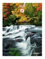 Okładka książki Teczka A4 z gumką H2O STREET