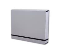 Opakowanie Teczka z gumką A4 Lux srebrna PENMATE