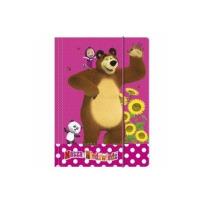 Opakowanie Teczka z gumką A4 Masza i niedźwiedź