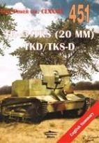 Okładka książki TK-3/TKS (20 MM) TKD/TKS-D Tank Power vol. 451