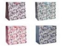 Okładka książki Torby prezentowe 26x32 trójkąty op. 12szt