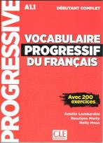 Okładka książki Vocabulaire progressif du Francais niveau debutant complet A1.1 Książka