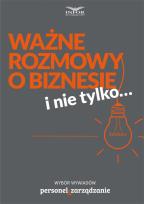 Okładka książki Ważne rozmowy o biznesie i nie tylko...