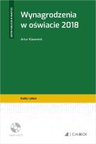 Okładka książki Wynagrodzenia w oświacie 2018 + Płyta CD
