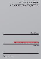 Okładka książki Wzory aktów administracyjnych