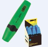 Opakowanie Zakreślacz GR-225 zielony (12szt) GRAND