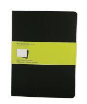 Opakowanie Zestaw 3 zeszytów Moleskine Cahier Journals XL gładki czarny
