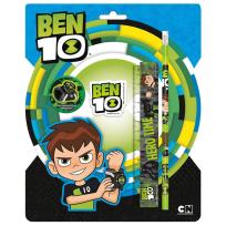 Opakowanie Zestaw 4 przyborów szkolnych Ben 10 10 DERFORM