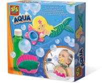 Opakowanie Zestaw do robienia baniek mydlanych w kształcie syrenki Zabawa w kąpieli