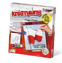 Opakowanie Zestaw Kreatywny do malowania - Flaga Polski