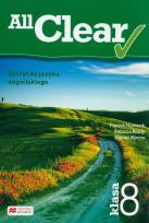 Okładka książki All Clear 8 Zeszyt do jęz. angielskiego MACMILLAN