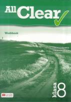 Okładka książki All Clear klasa 8 zeszyt ćwiczeń