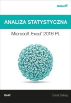 Okładka książki Analiza statystyczna. Microsoft Excel 2016 PL