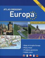 Okładka książki Atlas drogowy Europa